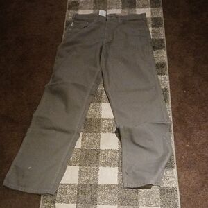 Gray Casual Pants